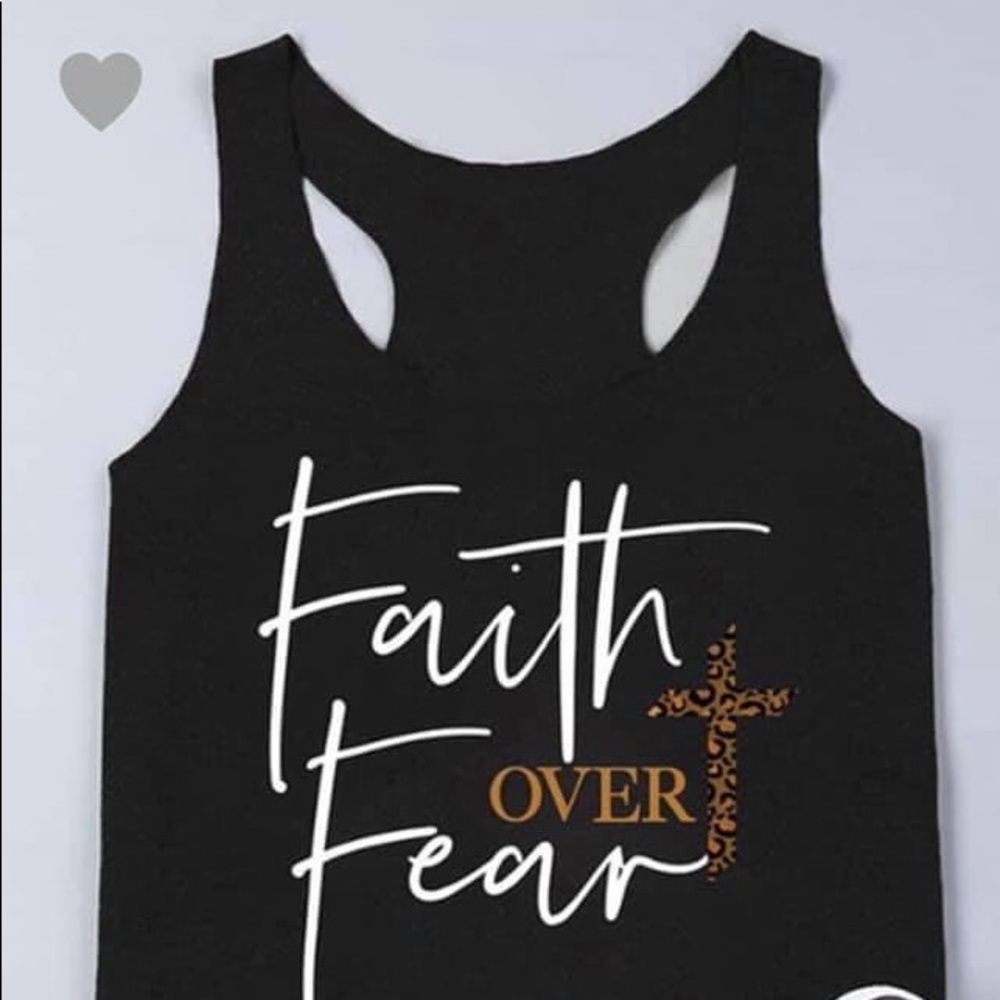 Faith over Fear Tank Top